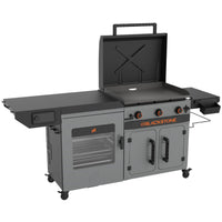 Bronco 28" XL Griddle Vertical Pellet Smoker Combo - Blackstone Products