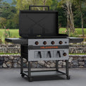 Bronco 36” Griddle Airfryer Combo - 36" Griddle with Hood | Blackstone Products