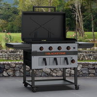 Bronco 36” Griddle Airfryer Combo - 36" Griddle with Hood | Blackstone Products