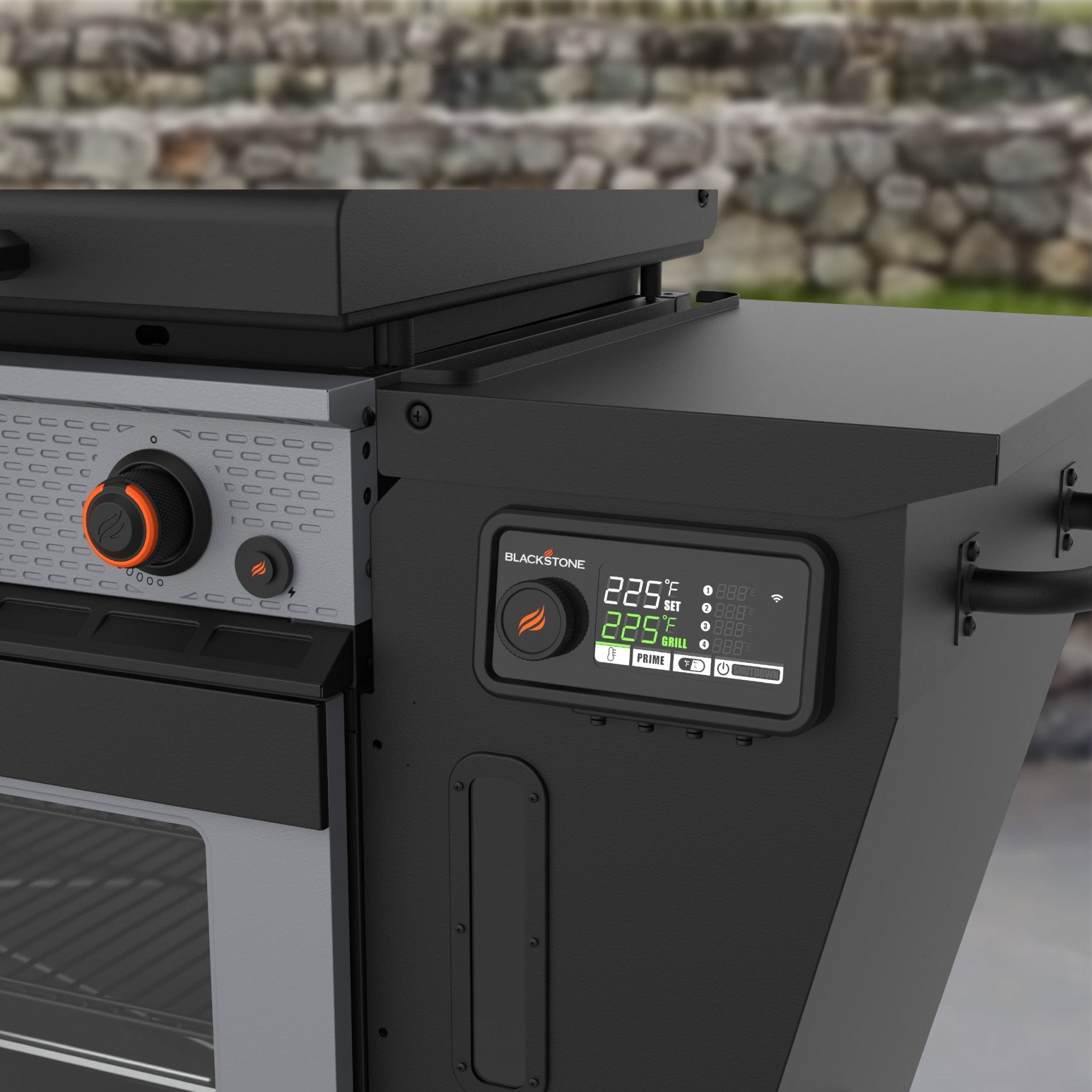 Bronco 36” Griddle Vertical Pellet Smoker Combo - 36