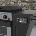 Bronco 36” Griddle Vertical Pellet Smoker Combo - 36" Griddle with Hood | Blackstone Products