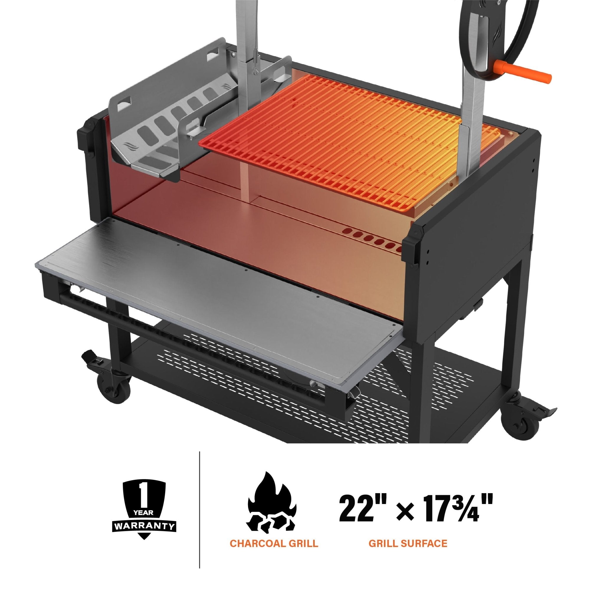 Bronco Open Flame Grill - | Blackstone Products