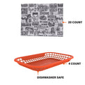 Burger Baskets with Basket Liners - Griddle Accessory Kit | Blackstone Products