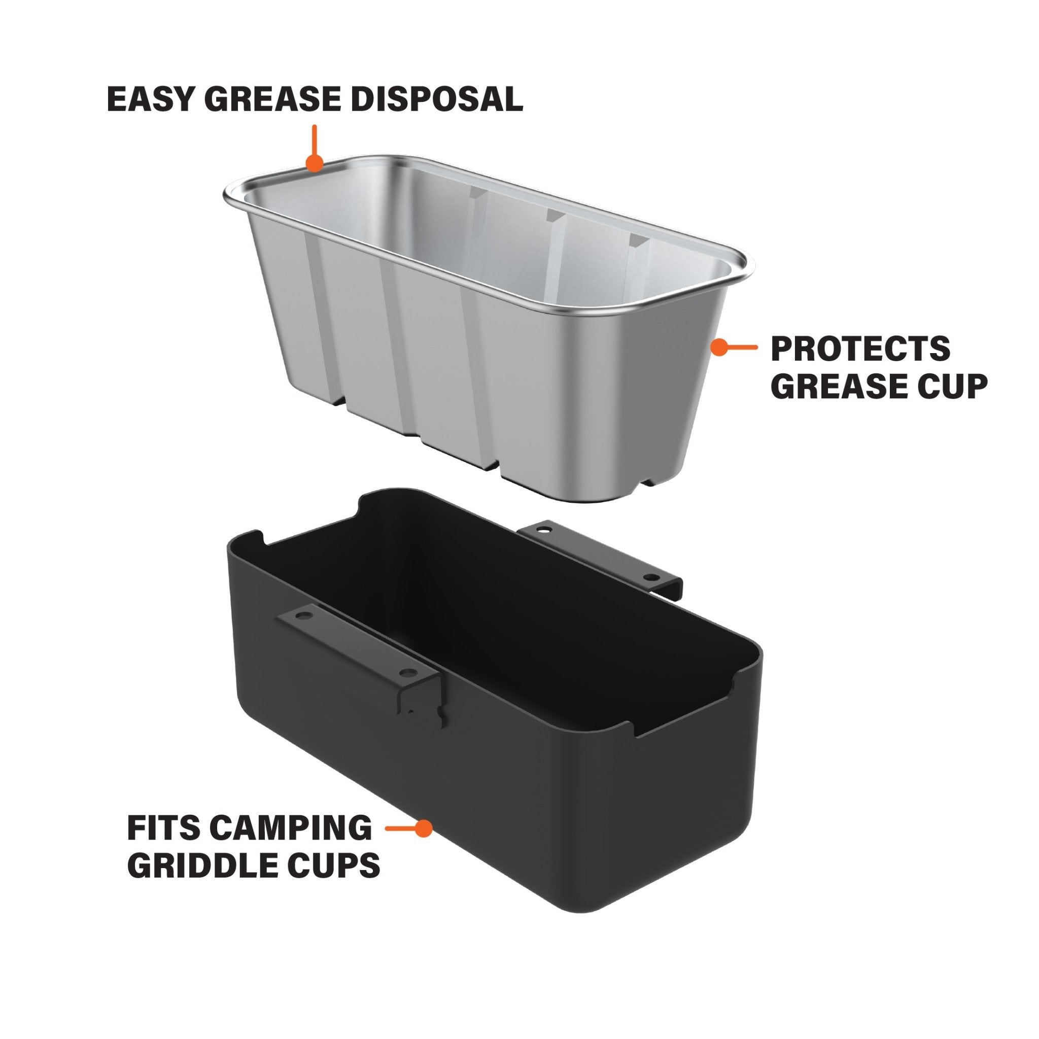 Camping Grease Cup Liners 10 PK - | Blackstone Products