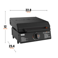 Culinary 17” Tabletop Griddle with Hood - 17" Griddle with Hood | Blackstone Products