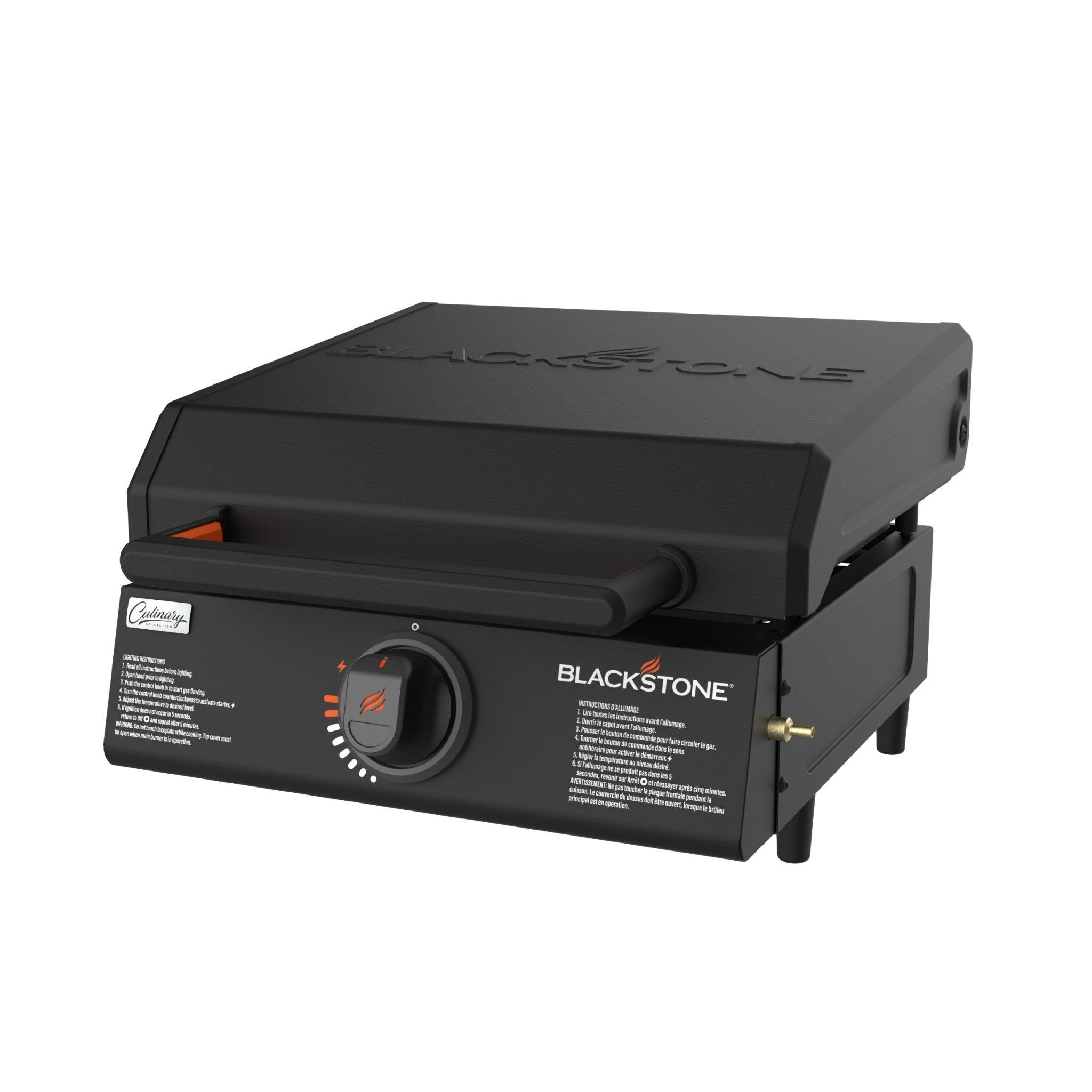 Culinary 17” Tabletop Griddle with Hood - 17