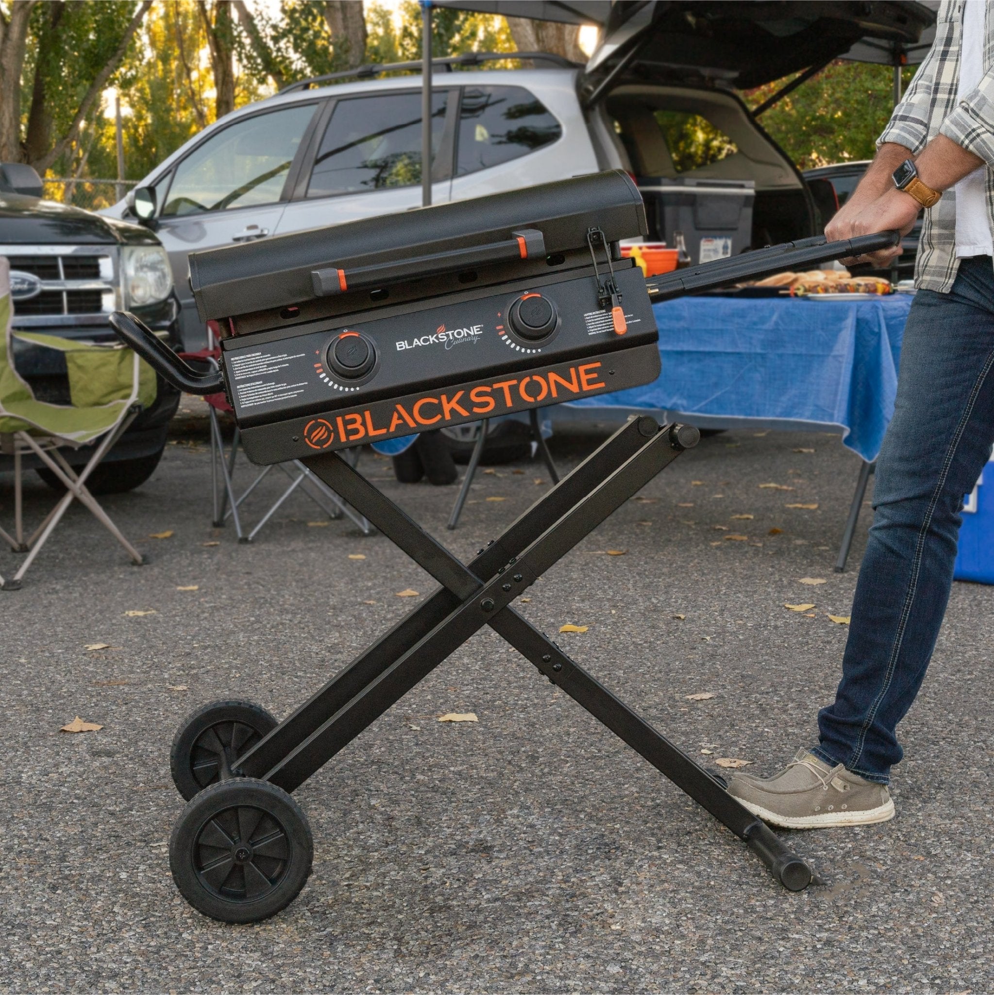 Culinary 22” Griddle with Flexfold Legs - 22