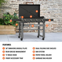 Culinary 36” Griddle with Hood - 36" Griddle with Hood | Blackstone Products