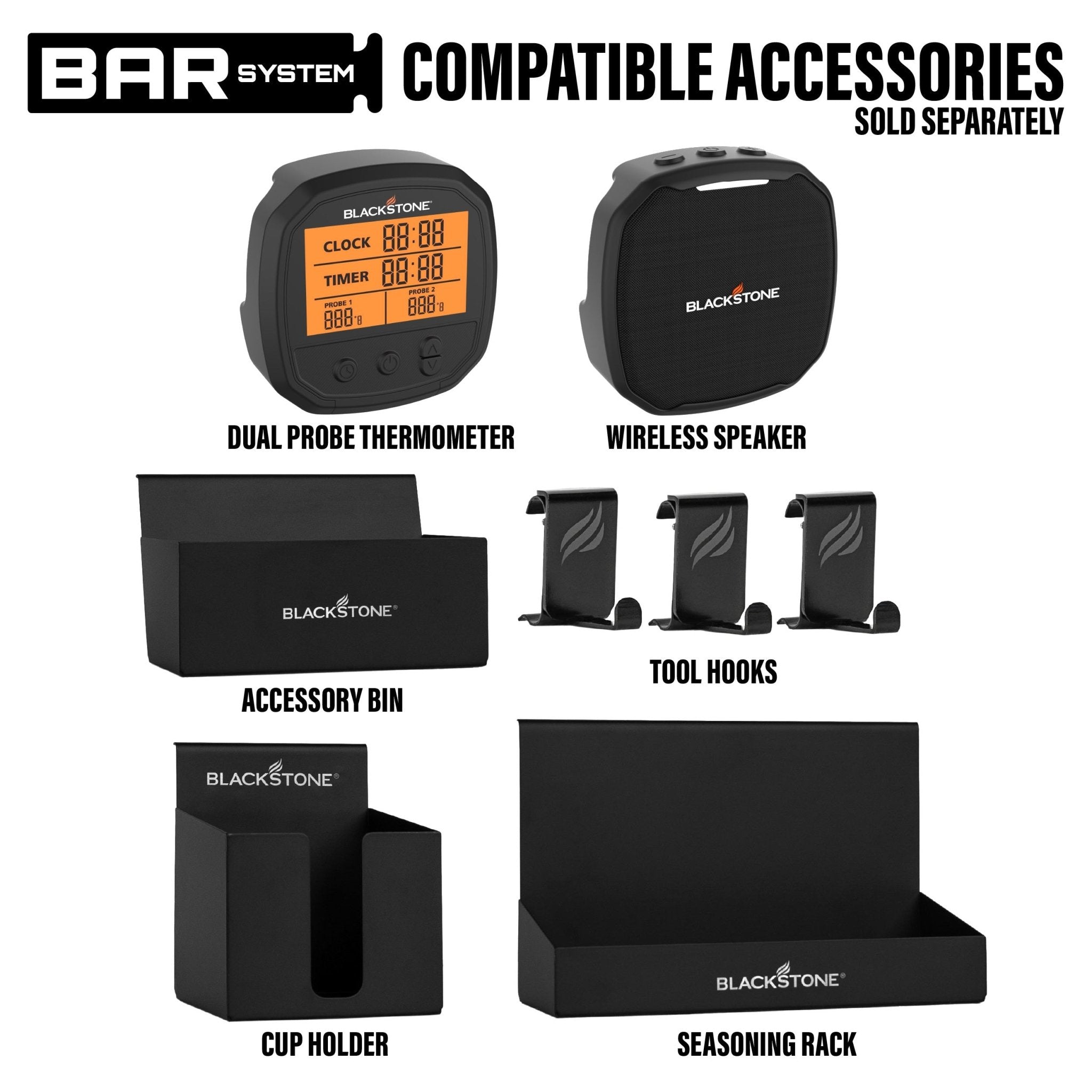 Culinary BAR System Accessory Bin - Must - Have Griddle Accessories | Blackstone Products