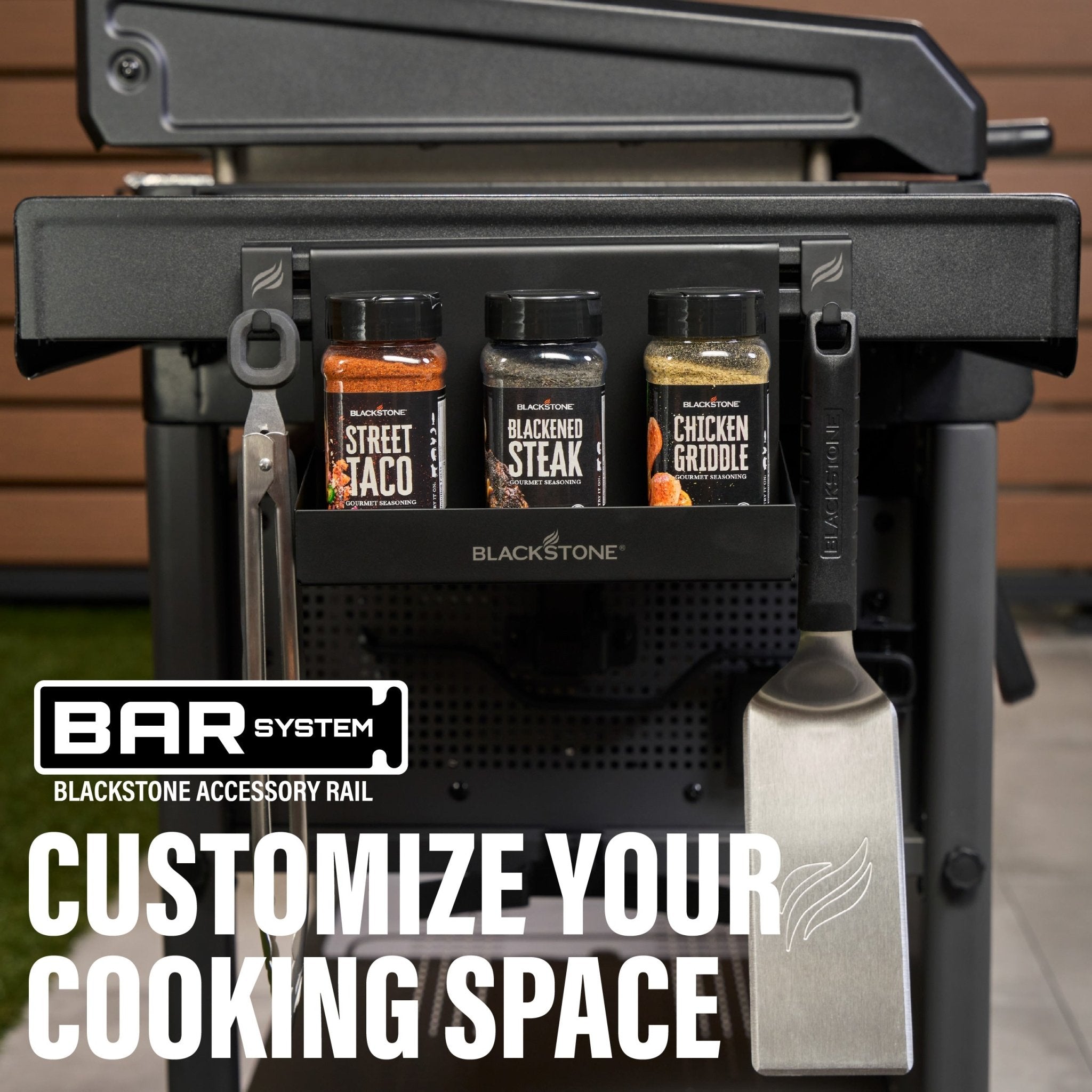 Culinary BAR System Seasoning Rack - Must - Have Griddle Accessories | Blackstone Products