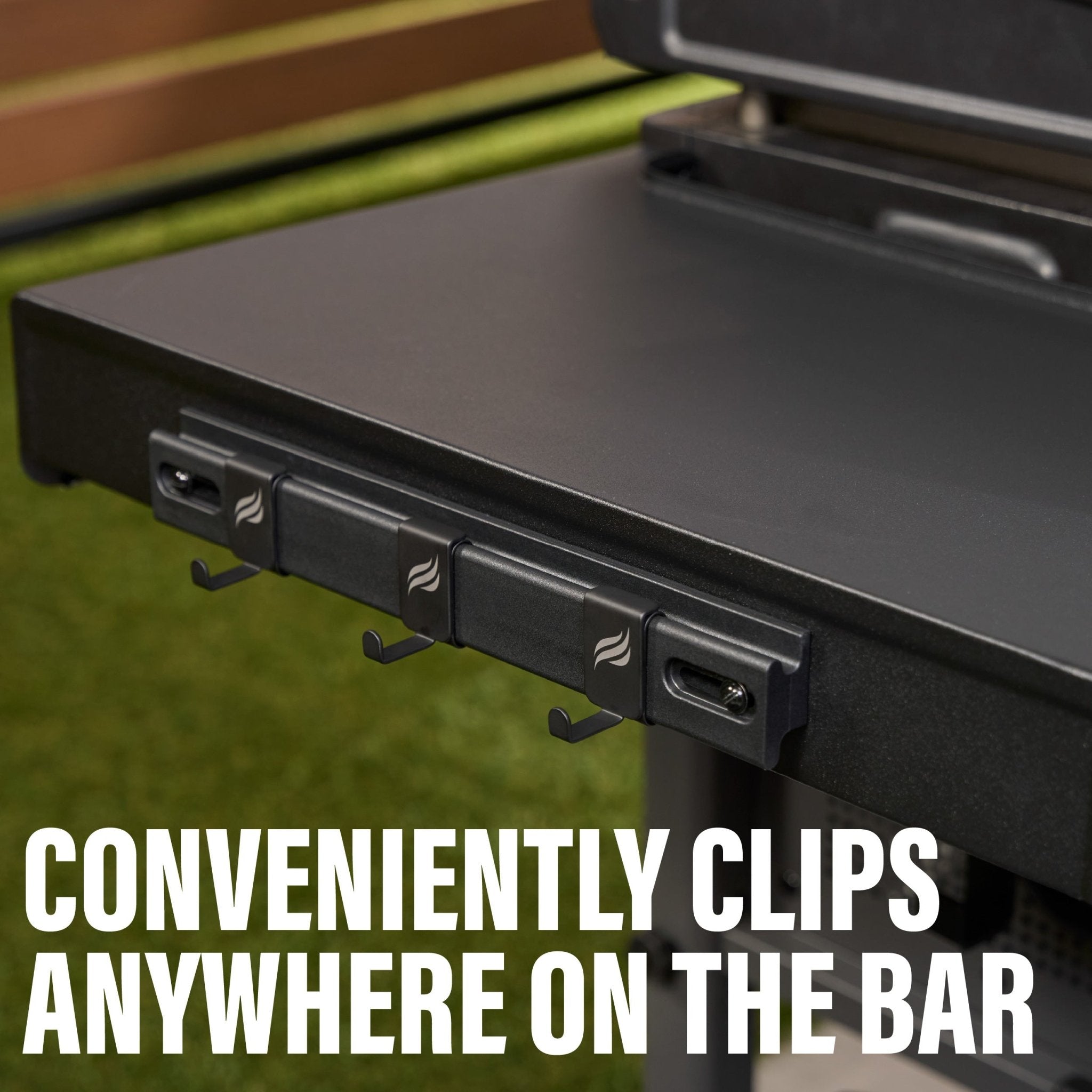 Culinary BAR System Tool Hooks, Grease Gate, and Tool Holder - Must - Have Griddle Accessories | Blackstone Products