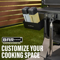 Culinary BAR System Tool Hooks, Grease Gate, and Tool Holder - Must - Have Griddle Accessories | Blackstone Products