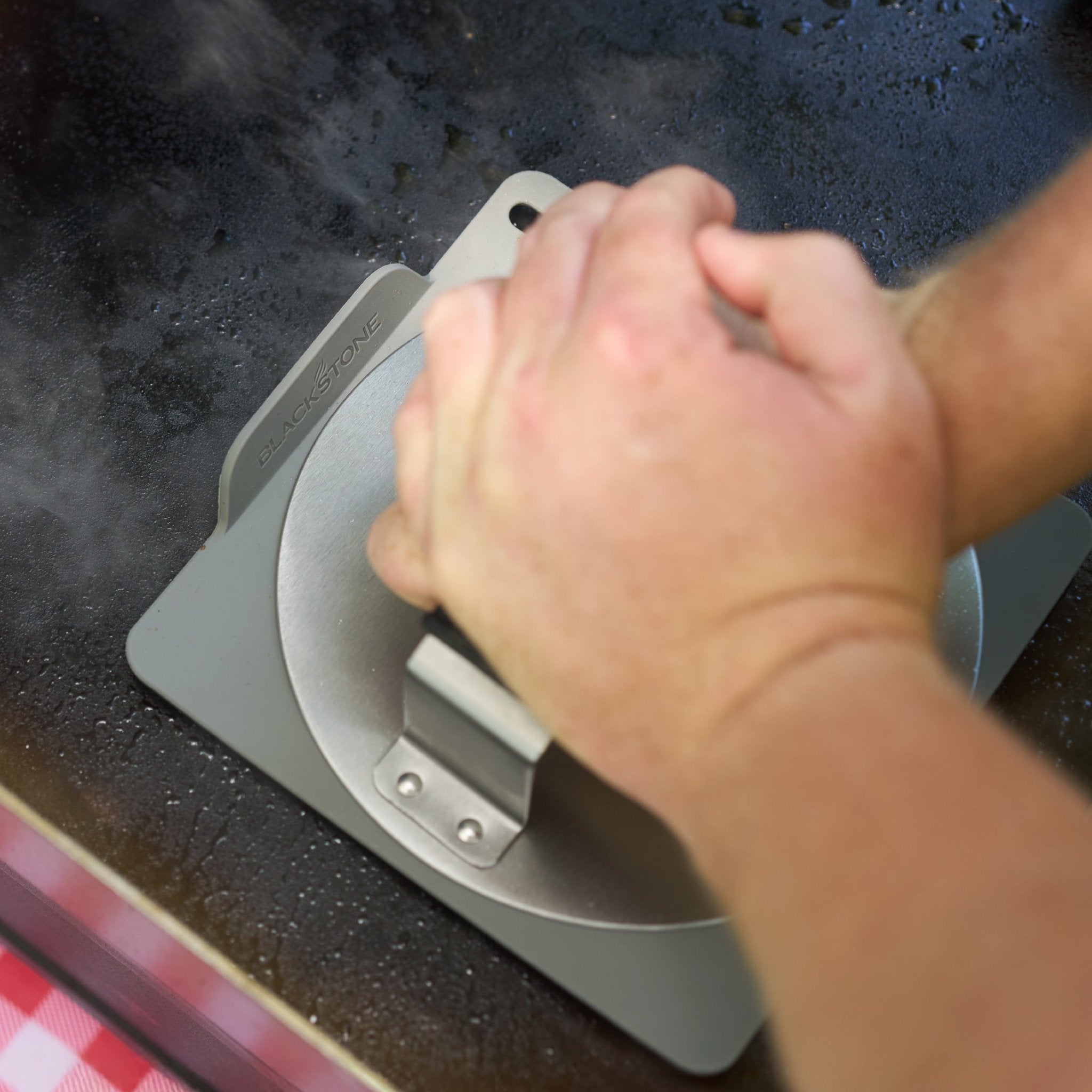 Culinary Smash Burger Press with Smash Guard - Must - Have Griddle Accessories | Blackstone Products
