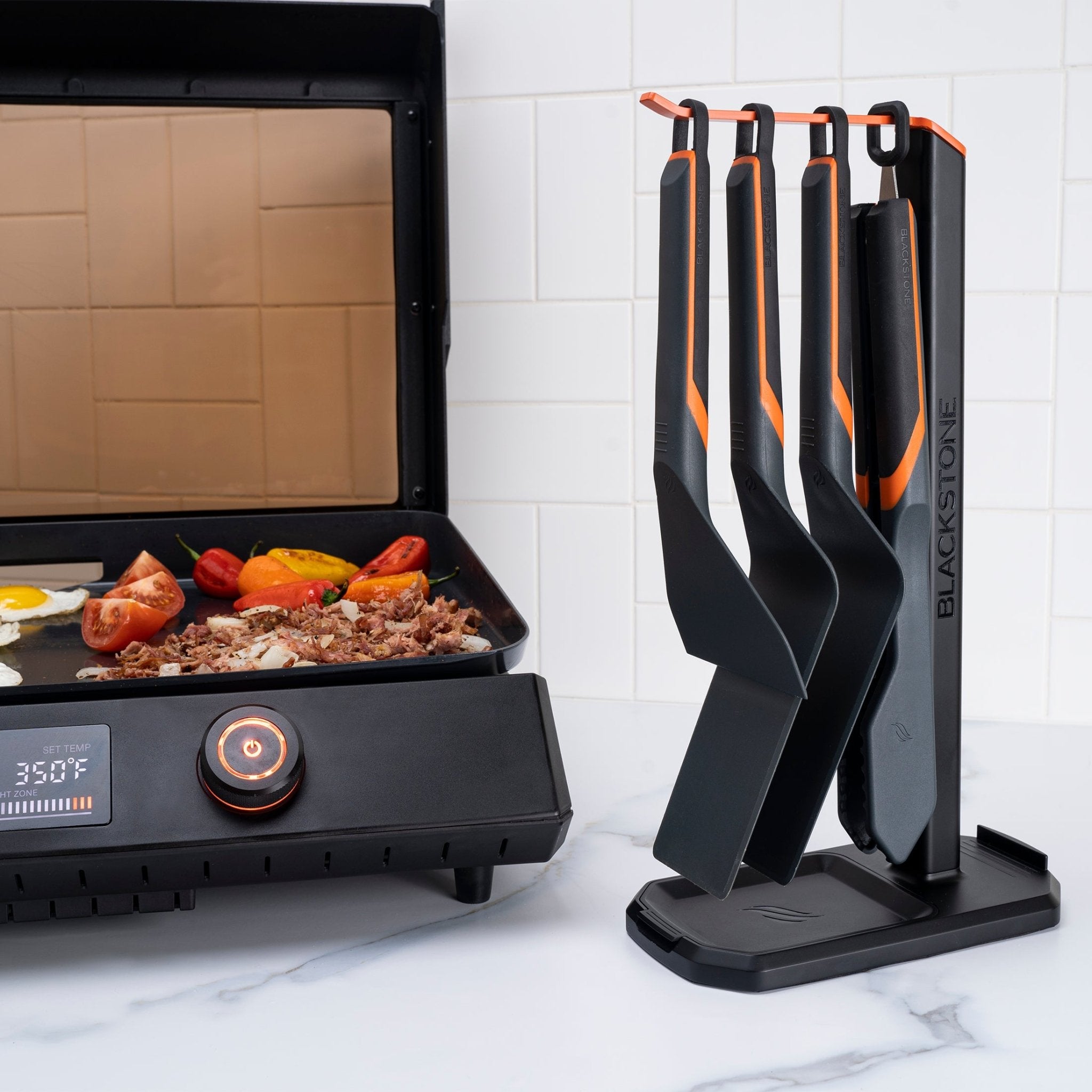 E - Series 5 Piece Professional Tool Holder Kit - Must - Have Griddle Accessories | Blackstone Products
