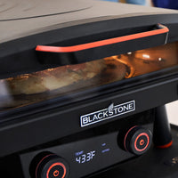 The digital display makes it easy to monitor temperature. 