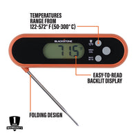 Folding Probe Thermometer - Must - Have Griddle Accessories | Blackstone Products