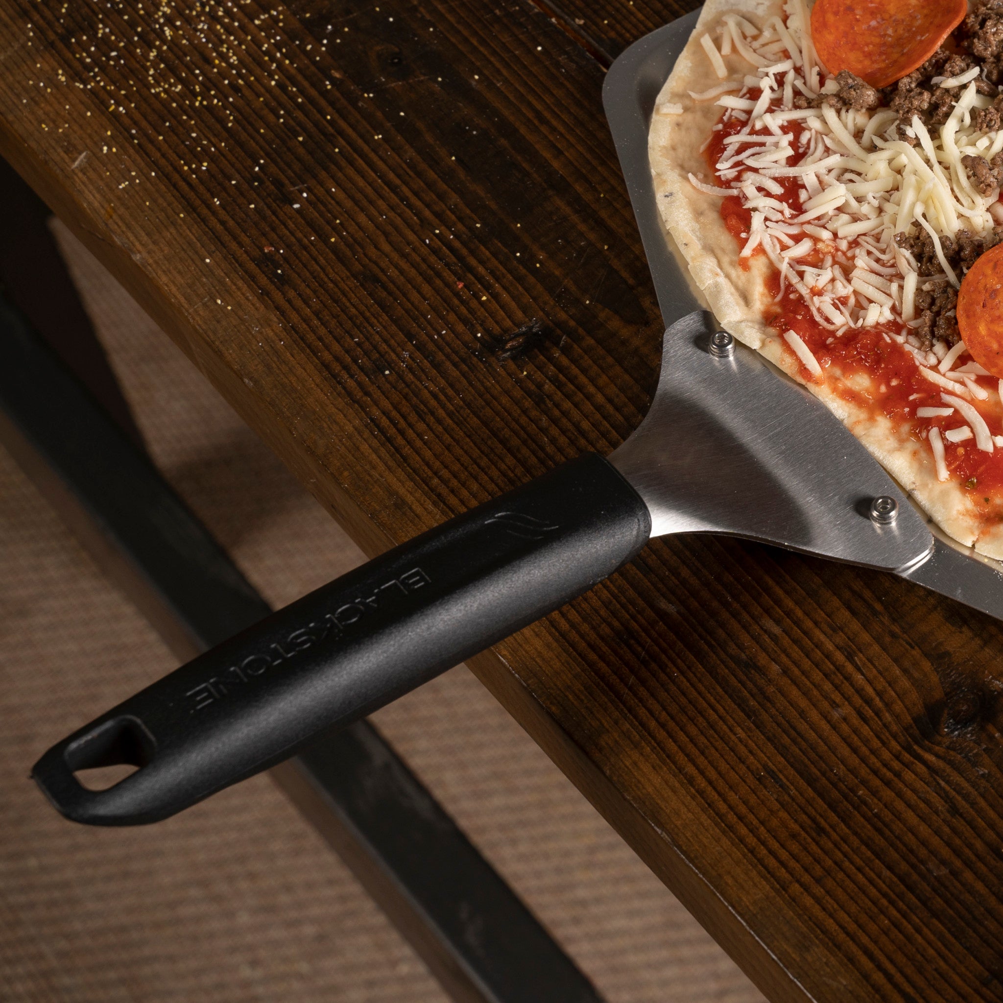 Camp Chef Pizza Accessories Kit - Includes 2 Pizza Peel, 1 Pizza Spatula &  1 Rocking Pizza Cutter - Premium Pizza Kit for Indoor or Outdoor Cooking