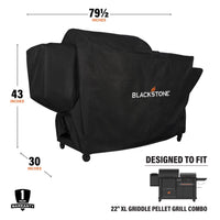 Griddle Pellet Grill Combo Cover - Covers & Carry Bags | Blackstone Products