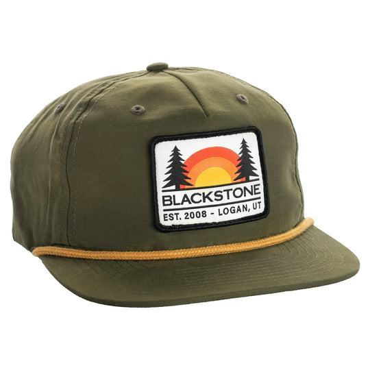 Hat - Loden/Gold with Blackstone Sunset Patch - Blackstone Products