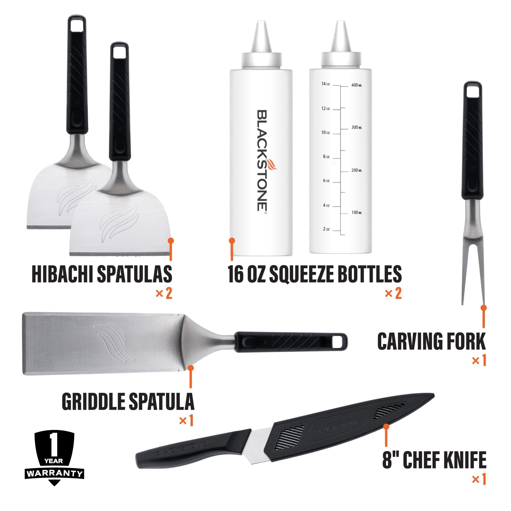 Hibachi Toolkit - Must - Have Griddle Accessories | Blackstone Products