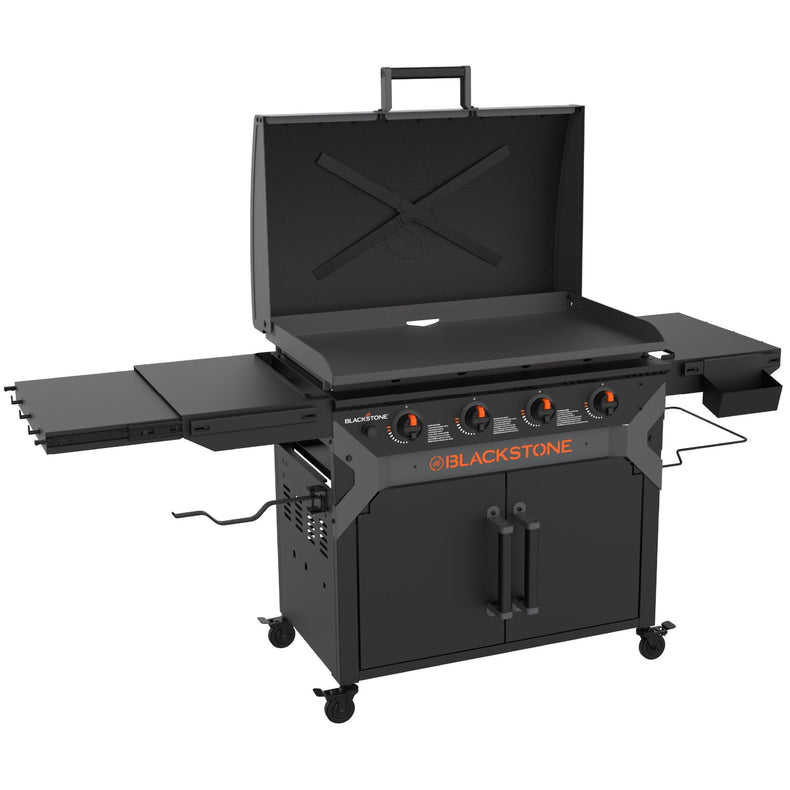 Iron Forged 36" Griddle with Cabinet