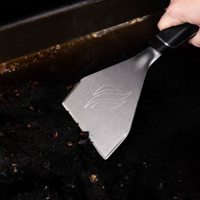 Iron Forged Angled Scraper - | Blackstone Products
