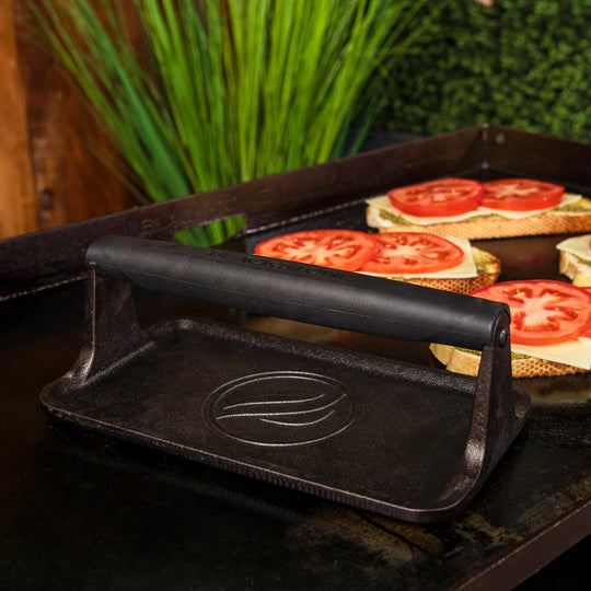 Medium Cast Iron Griddle Press - Blackstone Products