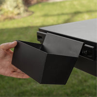 The included accessory bin easily snaps onto the BAR System. 