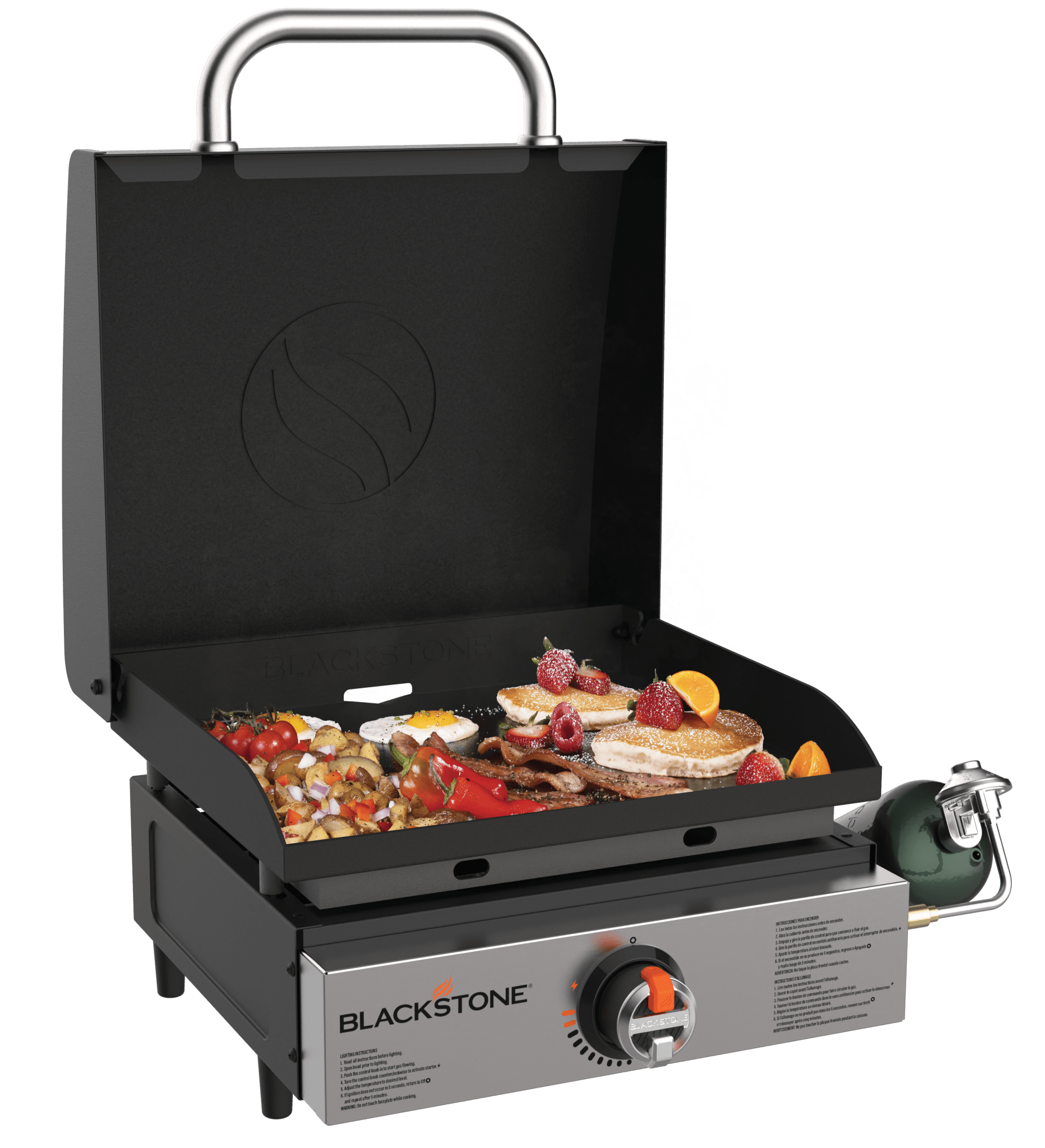 Original 17” Tabletop Griddle with Hood - 17