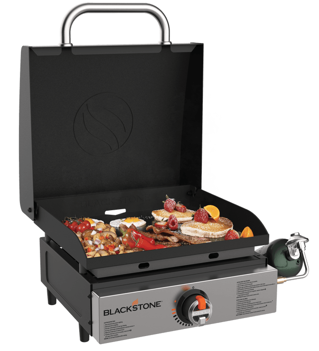 Original 17” Tabletop Griddle with Hood - 17" Griddle with Hood | Blackstone Products
