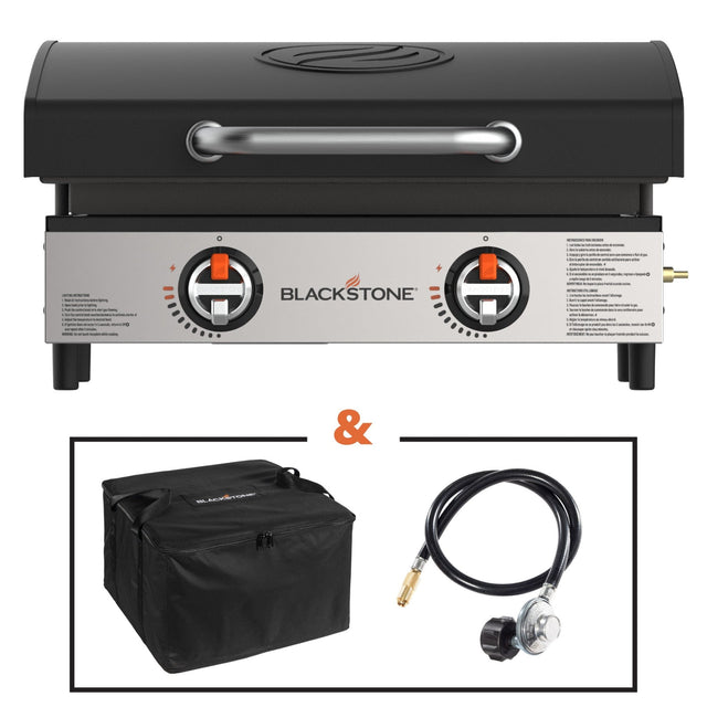 Original 22in Tabletop Bundle - 22" Griddle with Hood | Blackstone Products