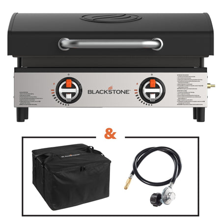 Original 22in Tabletop Bundle - 22" Griddle with Hood | Blackstone Products