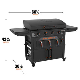 Original 36” Griddle Airfryer Combo (Natural Gas) - 36