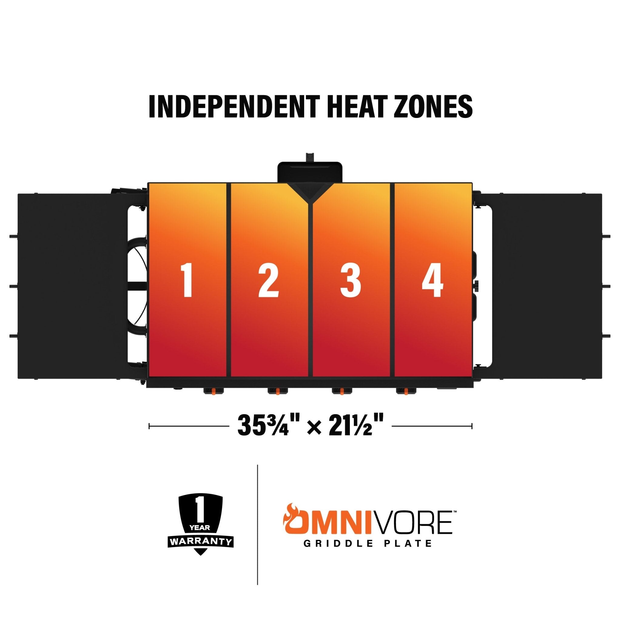 Original 36” Griddle with Hard Cover - 36