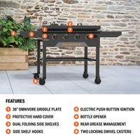 Original 36” Griddle with Hard Cover - 36" Griddle | Blackstone Products