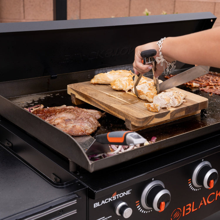 Original 36” Griddle with Hard Cover (Natural Gas) - 36" Griddle with Hood | Blackstone Products
