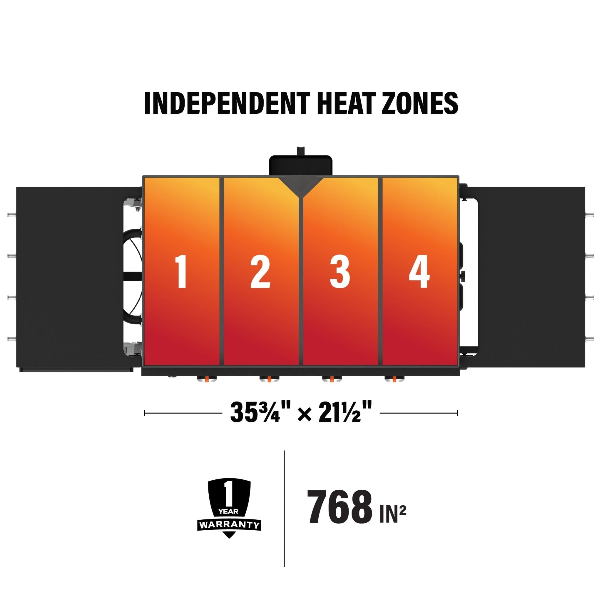 Original 36” Griddle with Hard Cover (Natural Gas) - 36