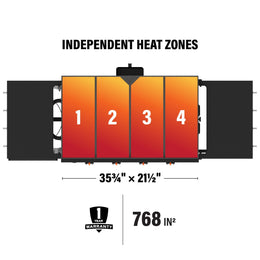 Original 36” Griddle with Hard Cover (Natural Gas) - 36