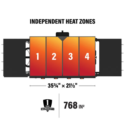 Original 36” Griddle with Hard Cover (Natural Gas) - 36