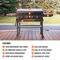 Original 36" Griddle with Hood - | Blackstone Products