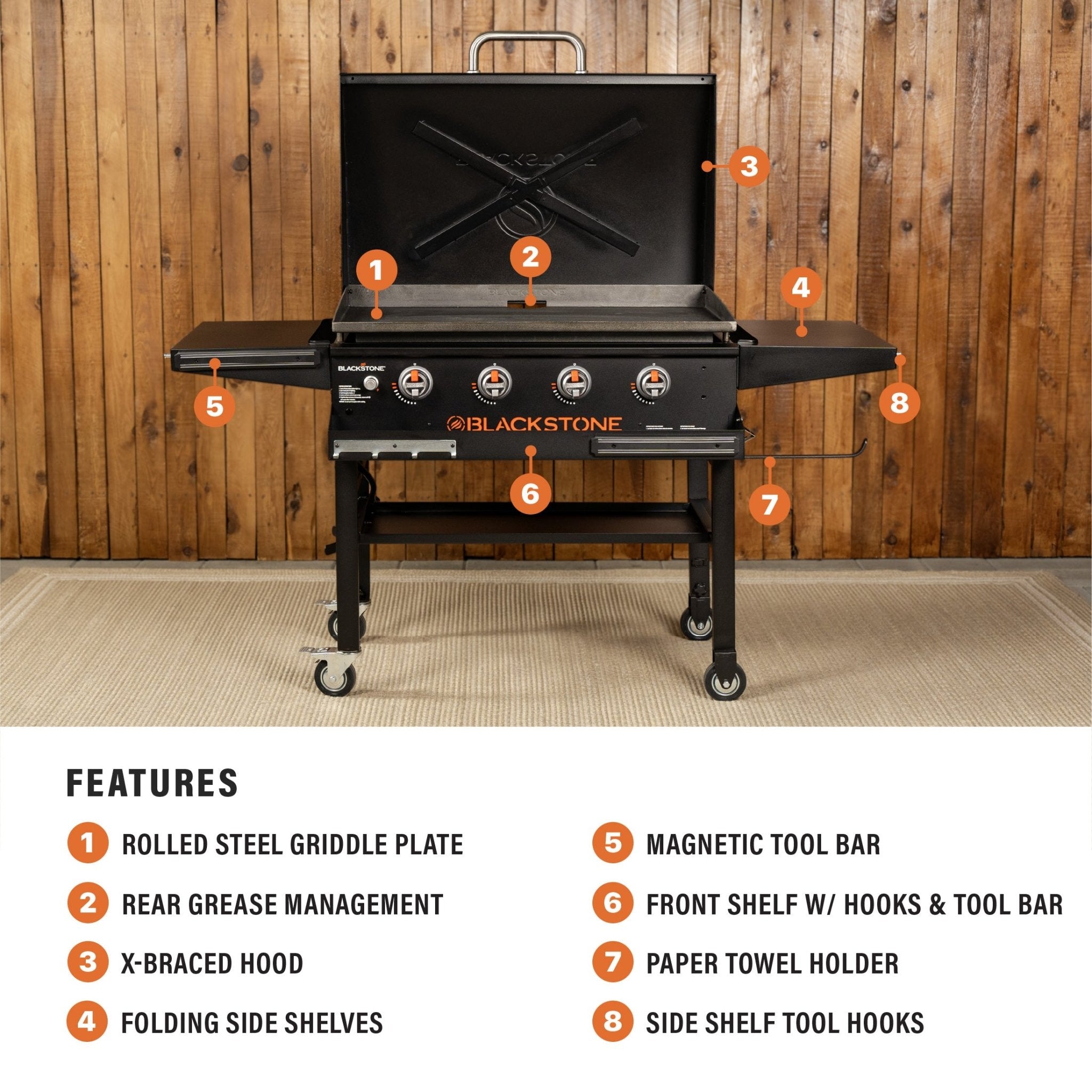 Original 36” Griddle with Hood Bundle - 36