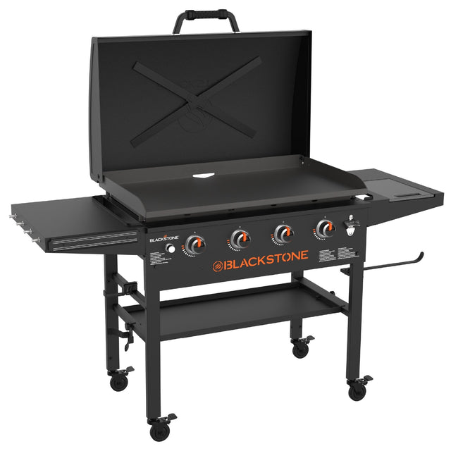 Original 36” Griddle with Hood configured for natural gas. 