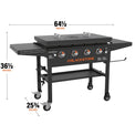 Original 36" Omnivore Griddle w/ Hard Cover - Blackstone Products