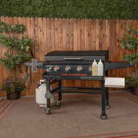 Original 36in Griddle W/Hood & Front shelf - 36" Griddle with Hood | Blackstone Products