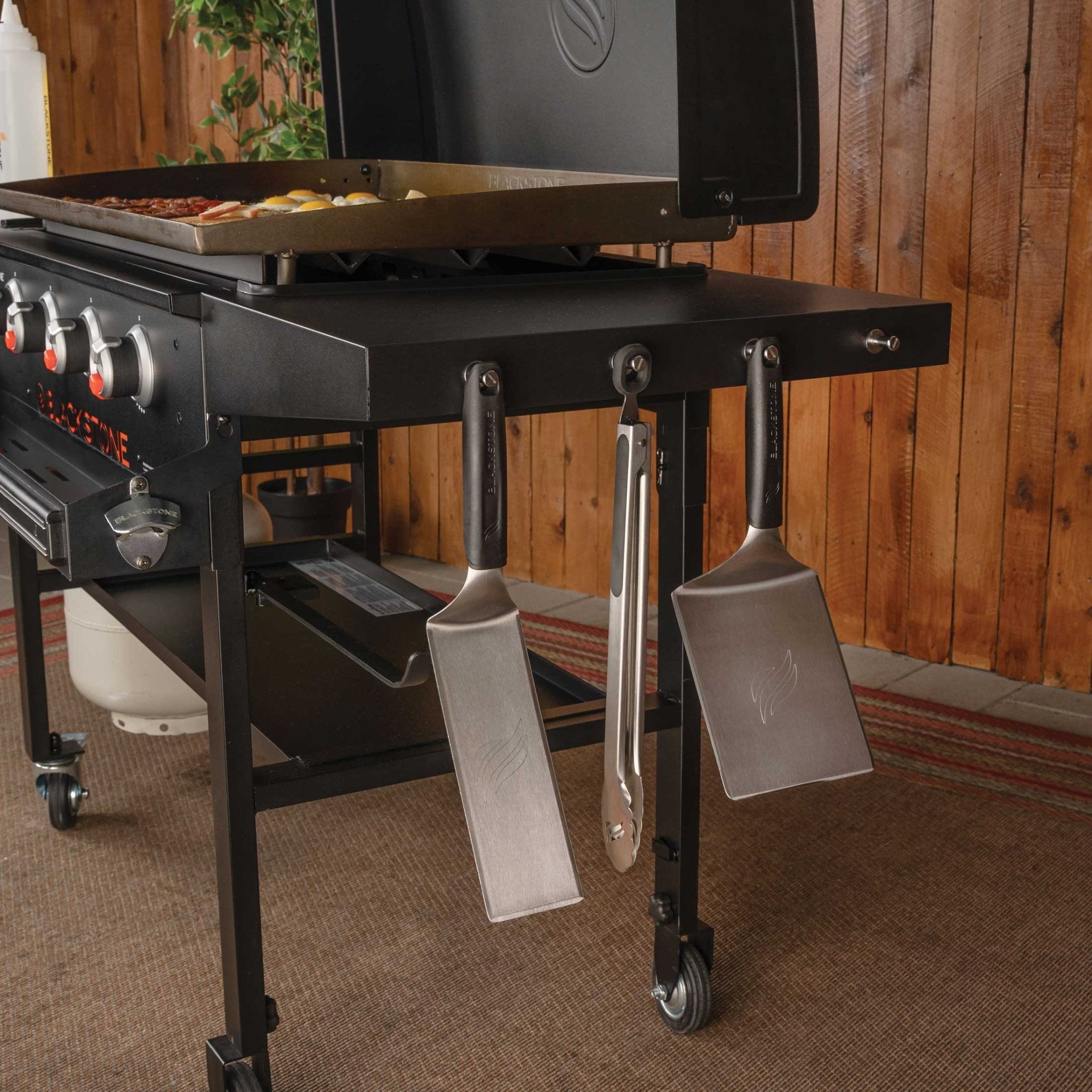 Original 36in Griddle W/Hood & Front shelf - 36