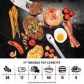 OTG 17" Tabletop Griddle with Hood - 17" Griddle with Hood | Blackstone Products