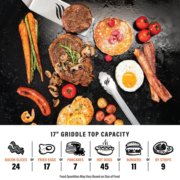 OTG 17" Tabletop Griddle with Hood - 17" Griddle with Hood | Blackstone Products