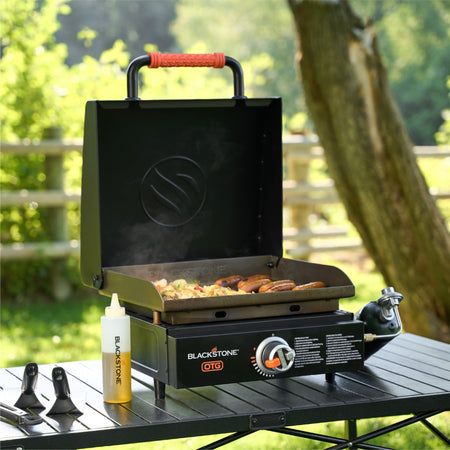 OTG 17" Tabletop Griddle with Hood - 17" Griddle with Hood | Blackstone Products
