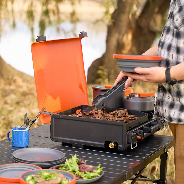 camping accessoires Blackstone 10 Piece Camping Tableware Set