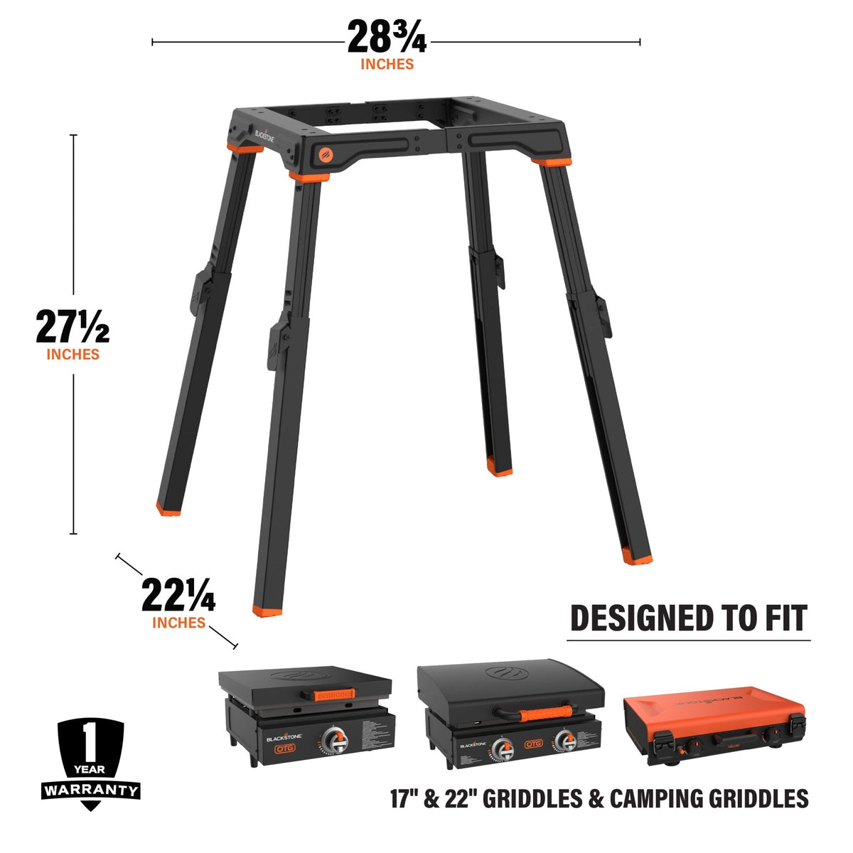 OTG Griddle Leg Kit – Blackstone Products